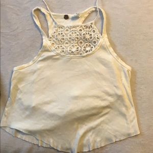 Women’s Free People crotchet top